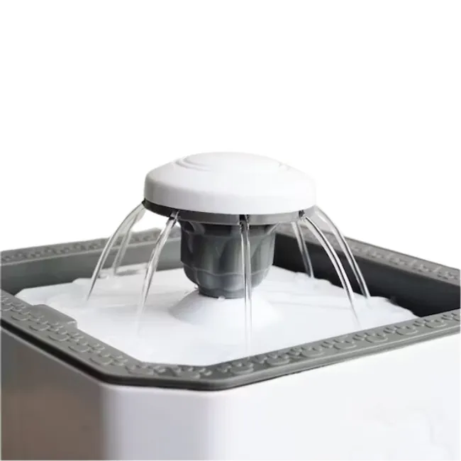 GENERICO - Fuente Dispensador De Agua Eléctrico Gatos Y Perros Gris