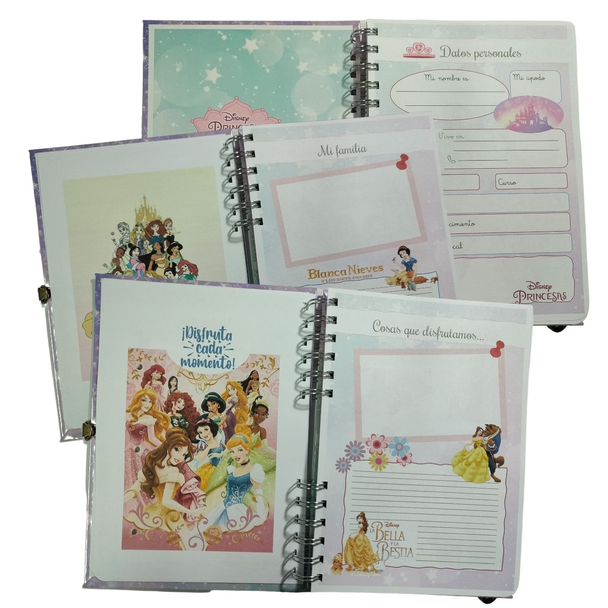 INDEPENDIENTE - Mi Primer Diario De Vida diseño Princesas