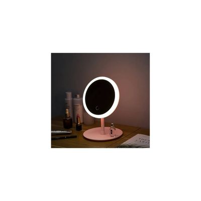 Imagen 2 del producto Espejo Con Luz Led Usb Maquillaje Plegable Redondo