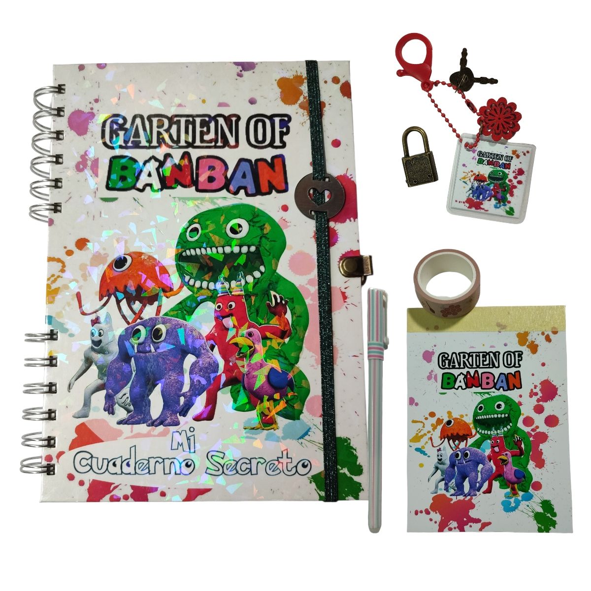 INDEPENDIENTE - Diario de vida o cuaderno secreto Garden de banban