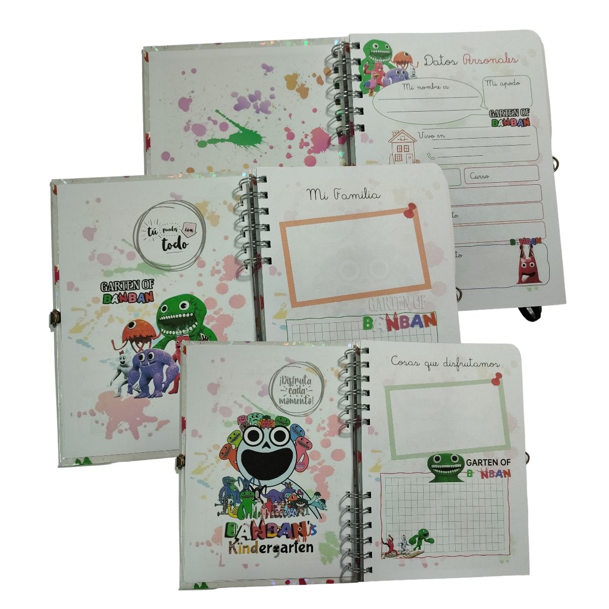 INDEPENDIENTE - Diario de vida o cuaderno secreto Garden de banban