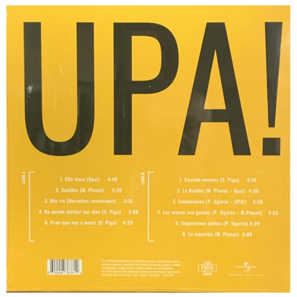 HITWAY MUSIC - UPA - GRANDES EXITOS - VINILO HITWAY MUSIC