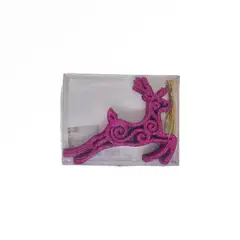 HERRERA MAISON - Set X12 Adornos Arbol Reno Fucsia