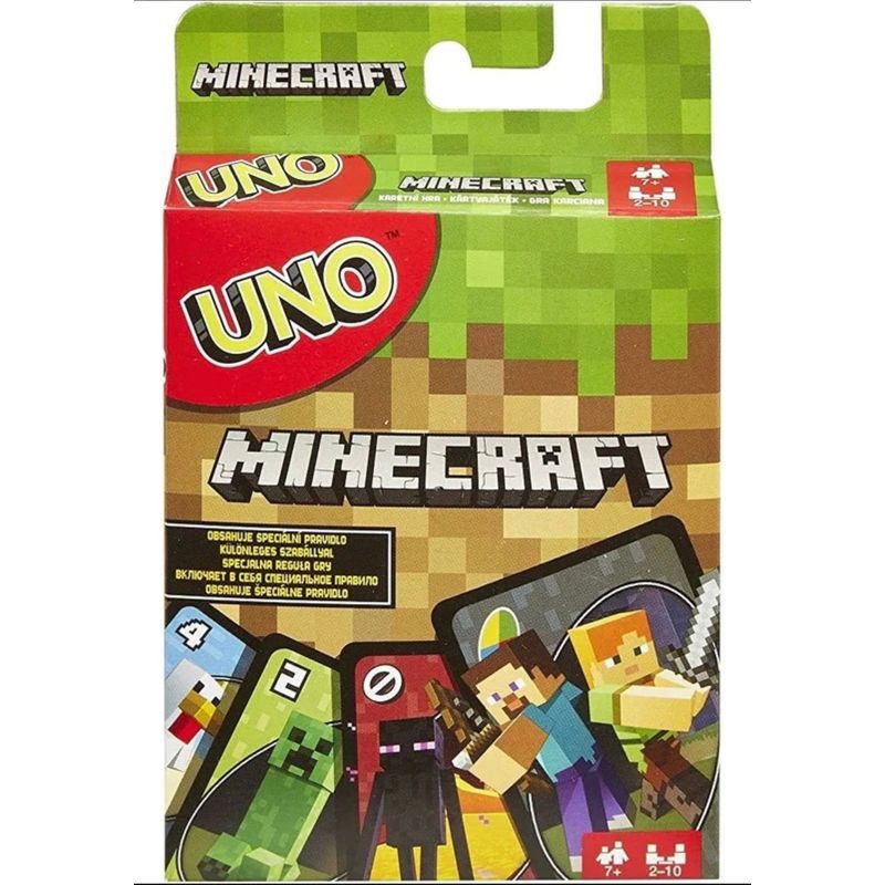 GENERICO - Juego De Cartas Uno Minecraftt