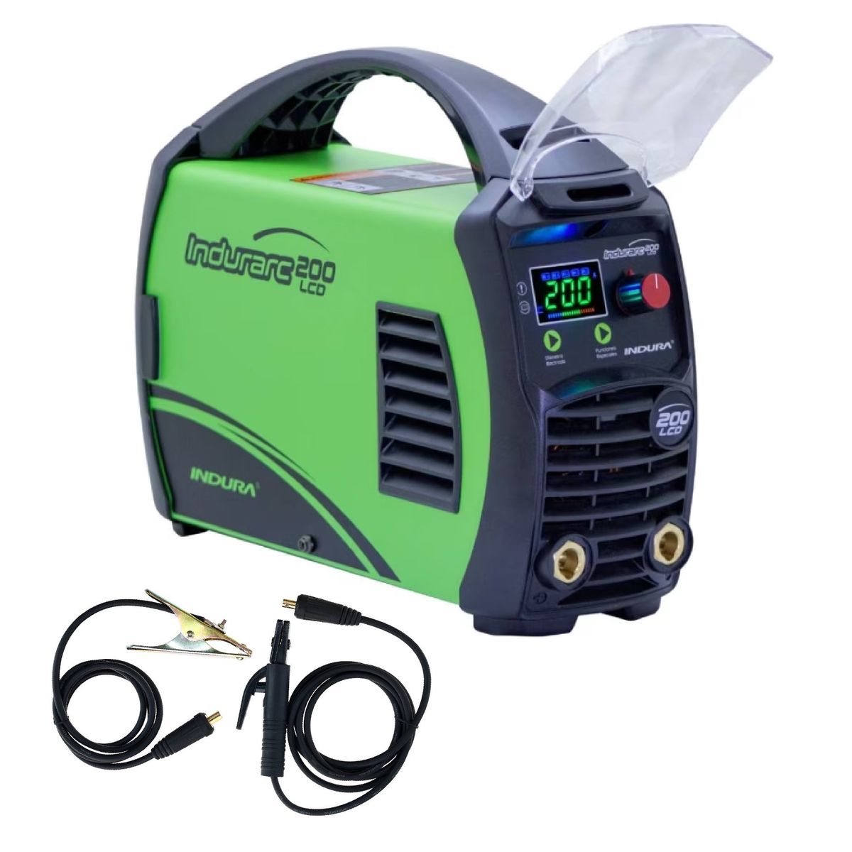 INDURA - Soldadora Arco Manual Inverter Indura Indurarc 200 Lcd