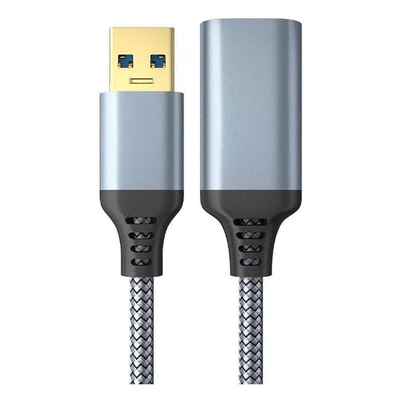 KUANGYE - Cable Extensión Usb 3.0 Macho Hembra 5mts 5gbs