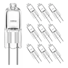 KUANGYE - Pack 10 Unid. Bombilla Halogeno G4 De 12v