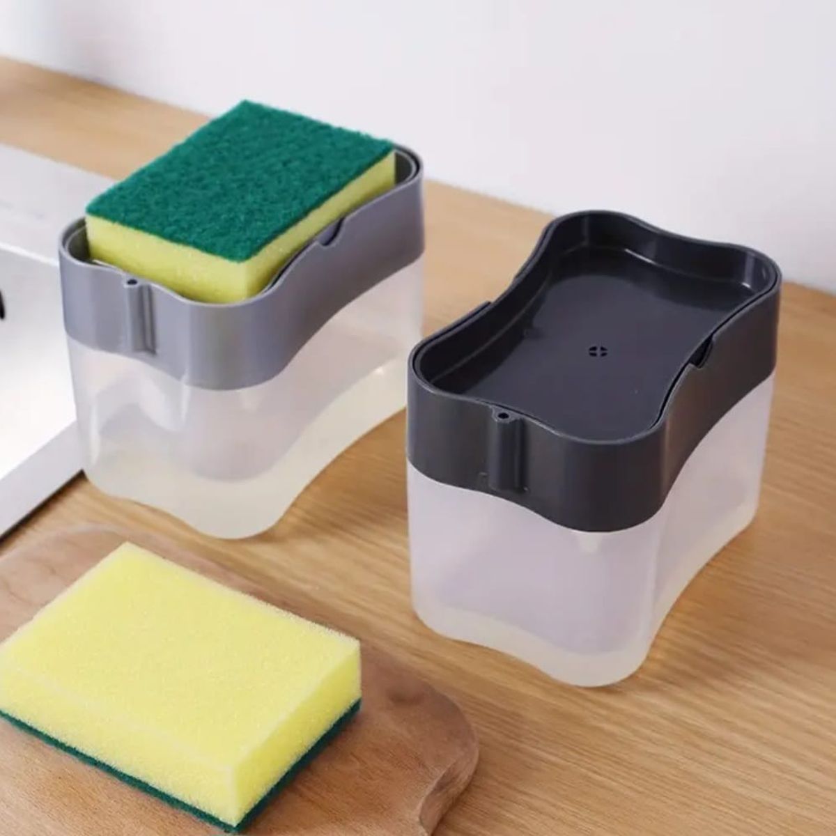 GENERICO - Duo Pack Dispensadores De Jabón Líquido Premium 2 En 1