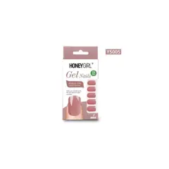 GENERICO - HoneyGirl® Uñas Postizas Gel Nail 24 Pcs - YS005