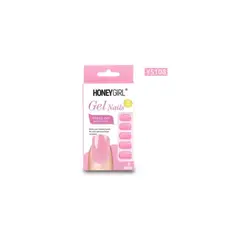GENERICO - HoneyGirl® Uñas Postizas Gel Nail 24 Pcs - YS108