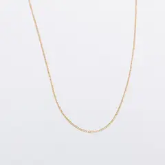 EL MUNDO DE LA PLATA - Cadena de oro de 18 k