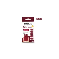 GENERICO - HoneyGirl® Uñas Postizas Gel Nail 24 Pcs - YS057