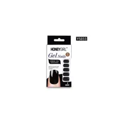 GENERICO - HoneyGirl® Uñas Postizas Gel Nail 24 Pcs - YS033