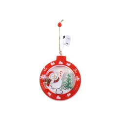 GENERICO - ADORNO NAVIDEÑO CON LUZ CALIDA PACK 5 ESFERA