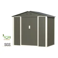 GENERICO - Bodega jardín Your Garden A4 Gris Alt 185 * Anch 195 * Prof 123 Cm