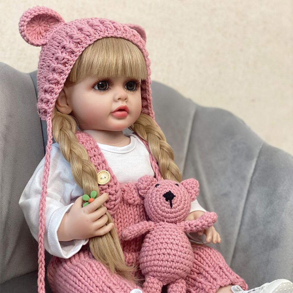 GENERICO - Muñeca Bebé Resborn Realista De Silicona