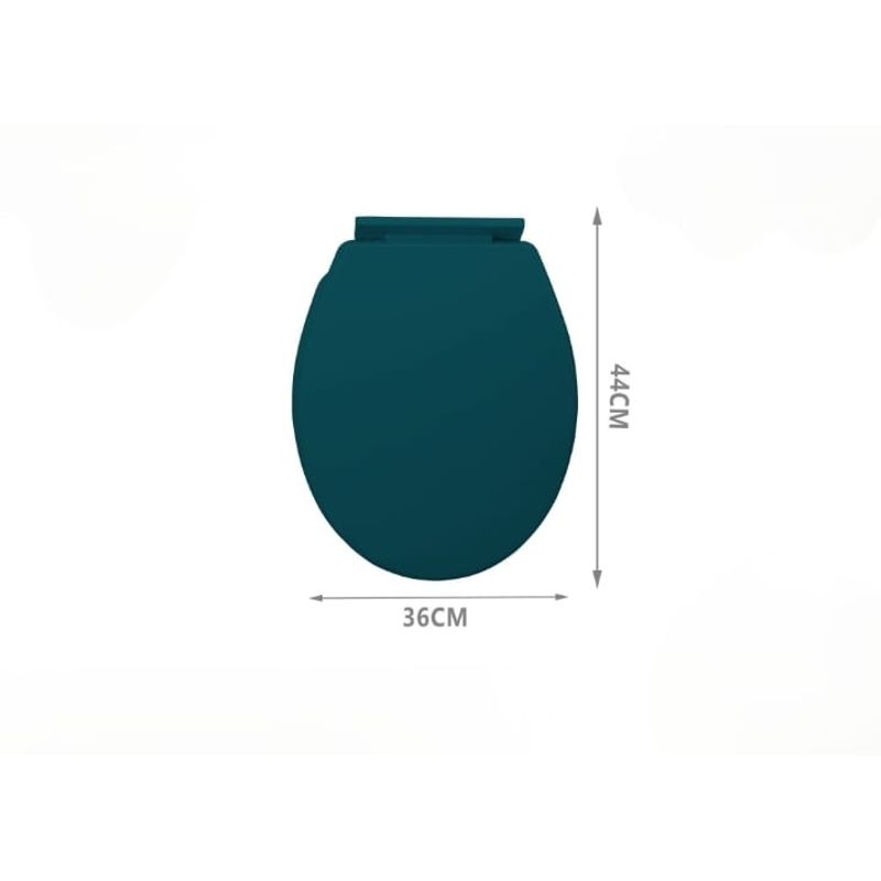 GENERICO - Tapa de Inodoro Baño WC Asiento Verde
