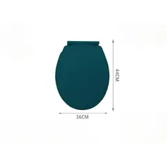 GENERICO - Tapa de Inodoro Baño WC Asiento Verde