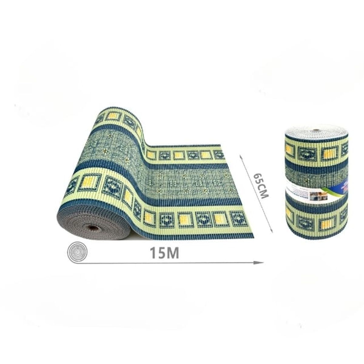 GENERICO - ALFOMBRA ANTIDESLIZANTE MONOCROMATICA 65 CM X15 METROS