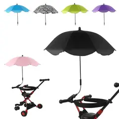 GENERICO - Sombrilla Paraguas Ajustable Para Coche Bebe O Triciclo