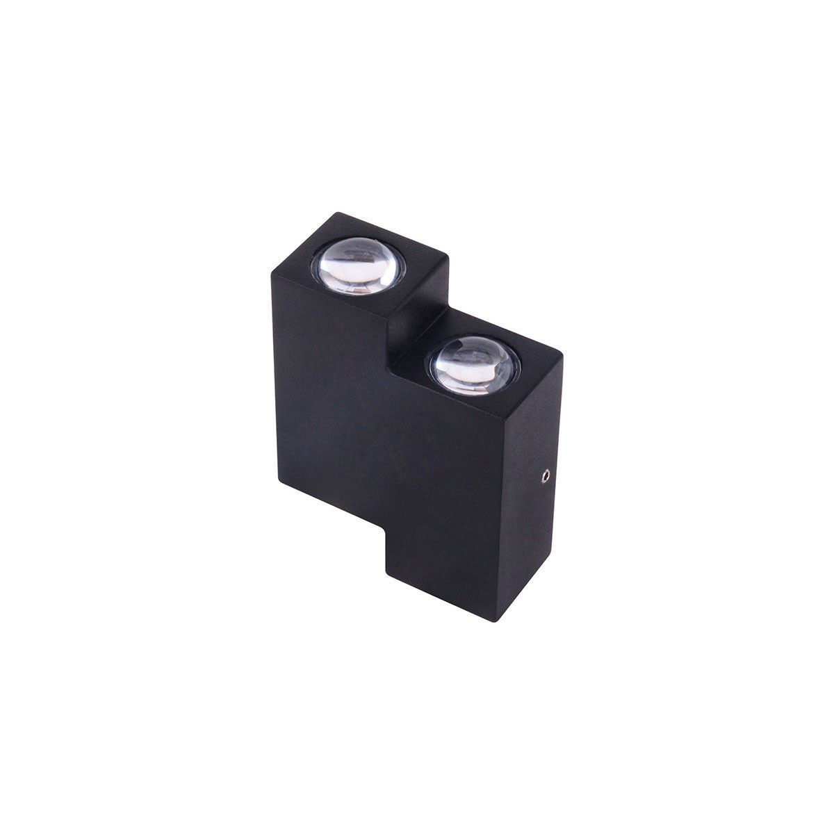 Aplique Lampara Led 4w Luz Calida Bidireccional Ip65, marca GENERICO - Foto 2