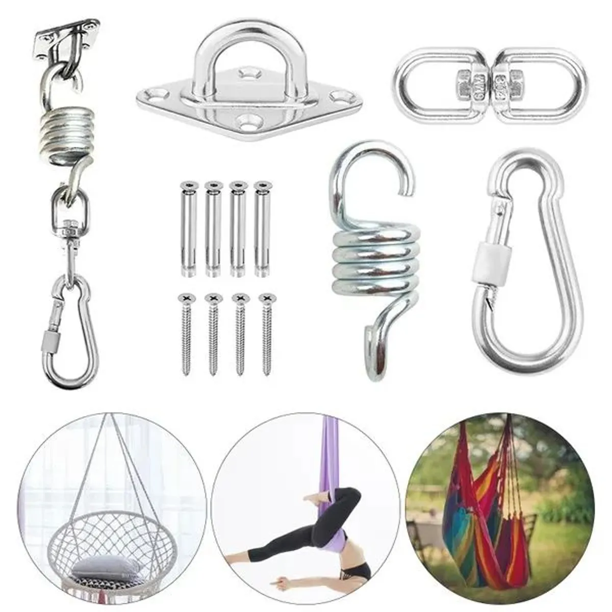 KUANGYE - Kit De Soporte Para Silla Colgante Hamacas Columpios Etc