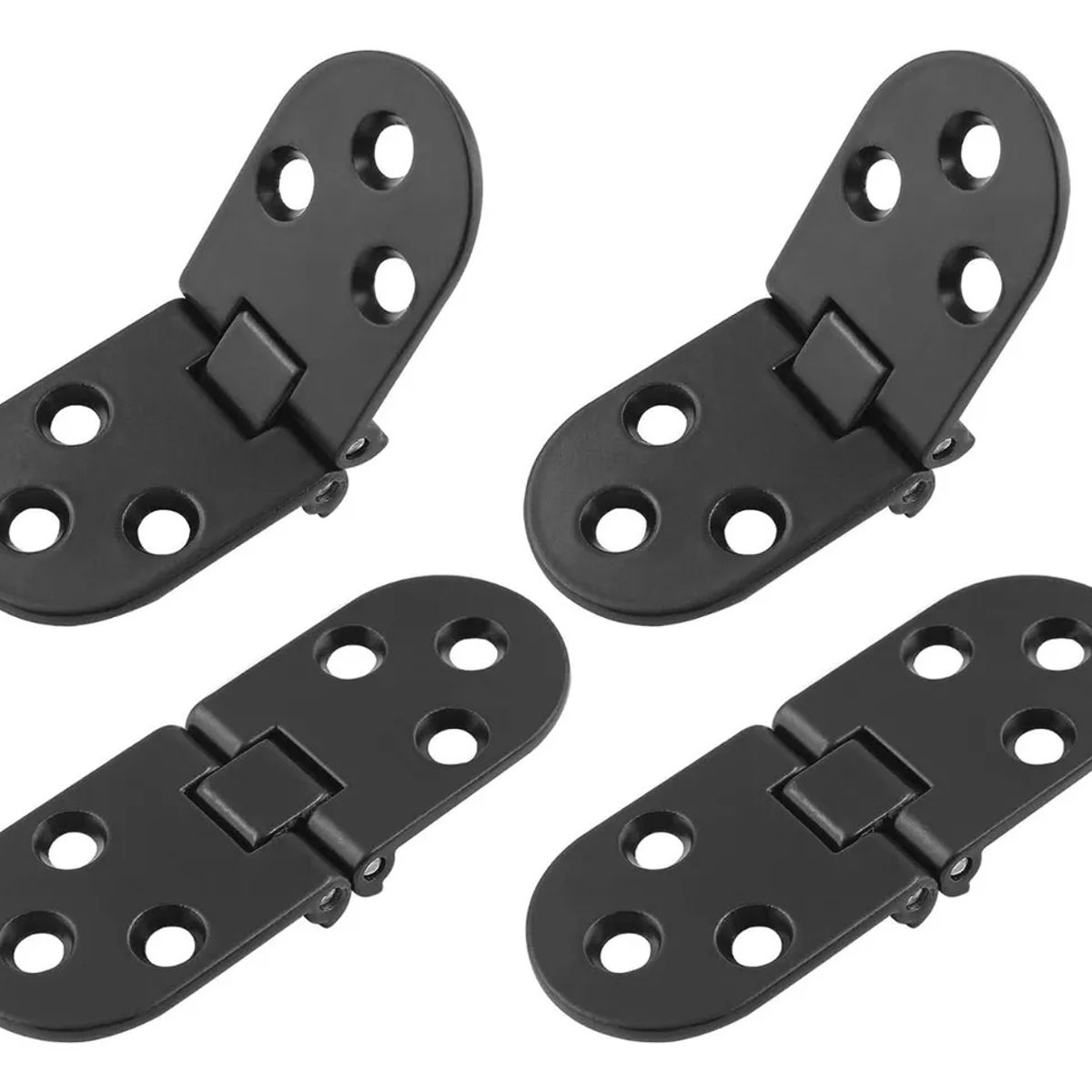 KUANGYE - Bisagra Para Puerta Mueble Armario Plegable 180° 4 Unidades