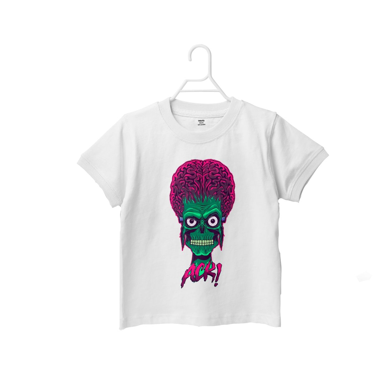 GENERICO - Polera Infantil Mars Attacks - Blanco