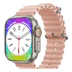 UNIVERSAL - Reloj T900 Ultra Smartwatch Rosado Realiza Llamadas