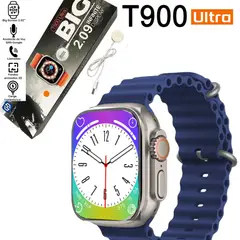 GENERICO - Reloj T900 Ultra Inteligente Smartwatch azul 2025