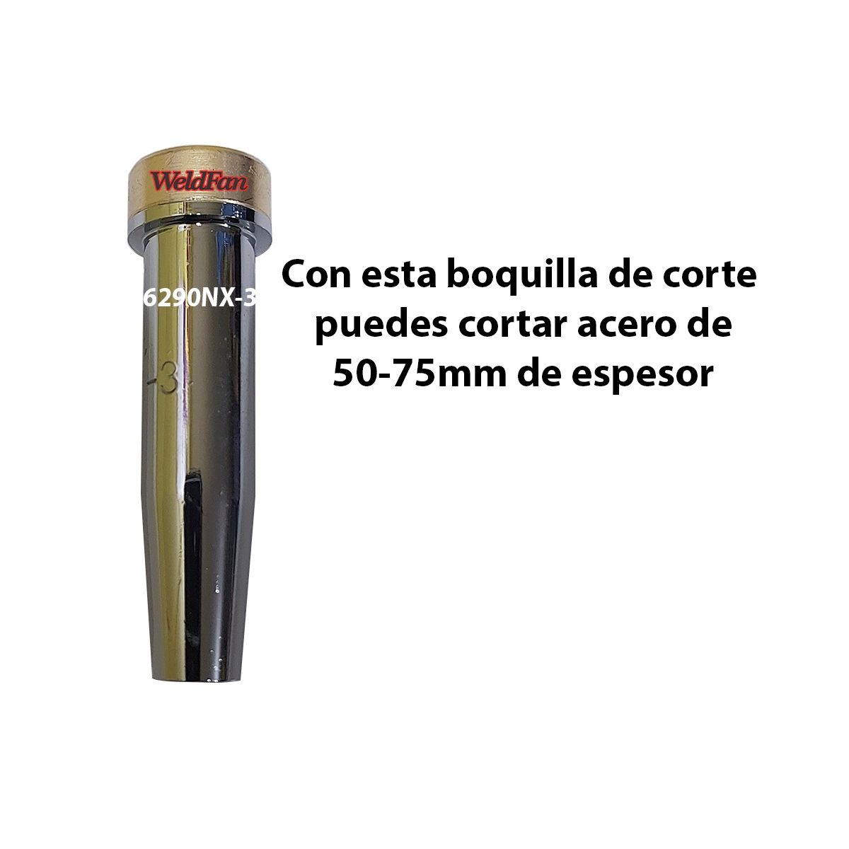 GENERICO - Boquilla De Oxicorte 6290nx-3 Soplete Propano Tipo Harris