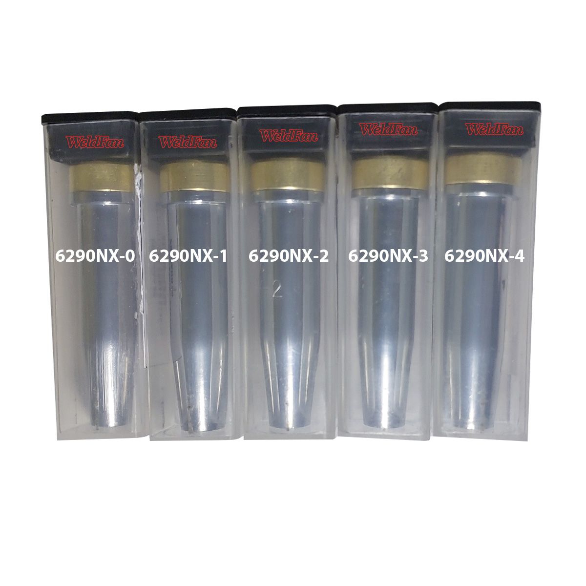 GENERICO - Boquillas Oxicorte (6290nx-0/1/2/3/4) Pack 5 Und Tipo Harris