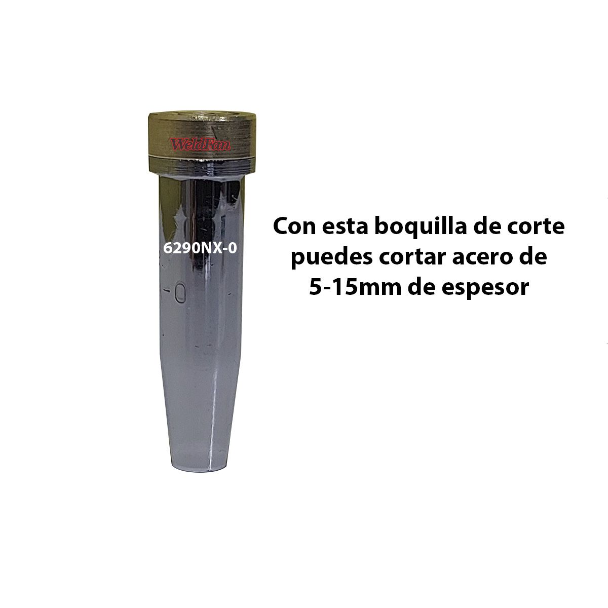 GENERICO - Boquillas Oxicorte (6290nx-0/1/2/3/4) Pack 5 Und Tipo Harris