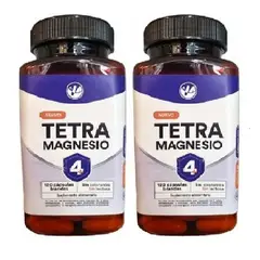 NATURAL FARM - Tetra Magnesio Nf 2 Frascos 240 Caps 2x120. Blandas