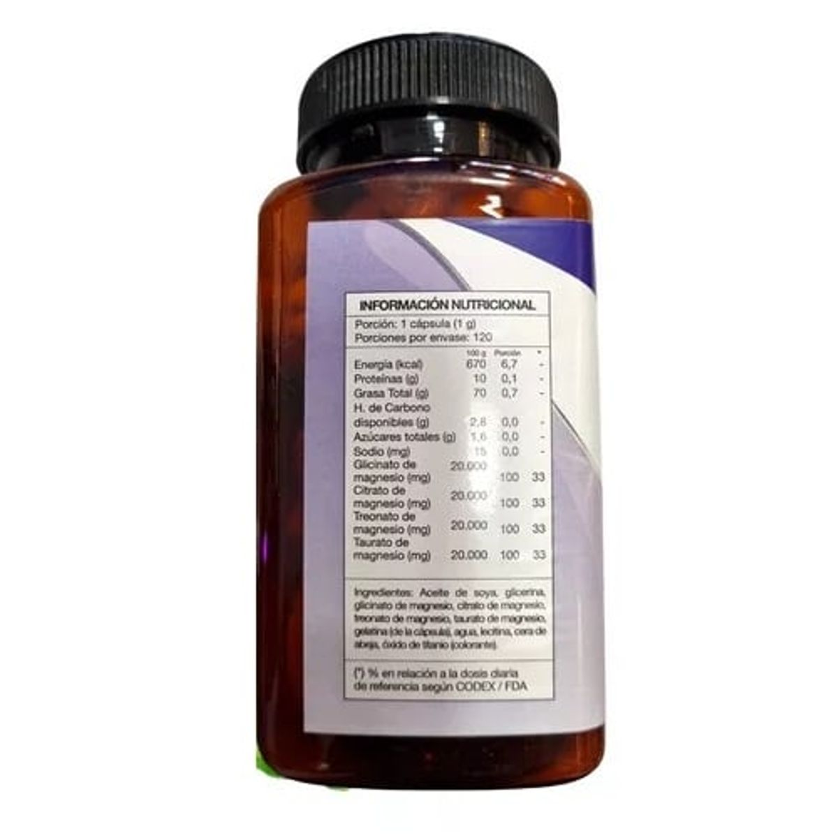 NATURAL FARM - Tetra Magnesio Nf 2 Frascos 240 Caps 2x120. Blandas