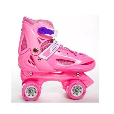 Imagen 2 del producto Patines Roller Talla XS 26-29 Rosado Más Protectores