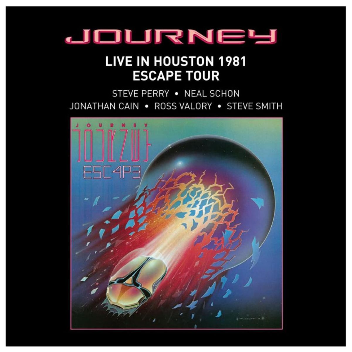 HITWAY MUSIC - JOURNEY - LIVE IN HOUSTON THE ESCAPE TOUR 19812LP- VINILO