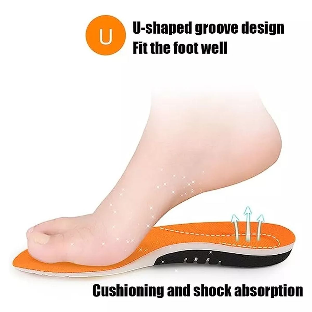 KUANGYE - Plantillas Deportivas Ortopedicas Con Absorción De Impacto