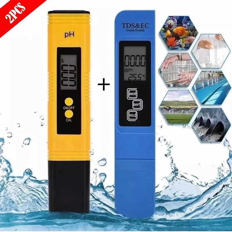 KUANGYE - Medidor De Ph Digitalmedidor De Ec tdspreciso