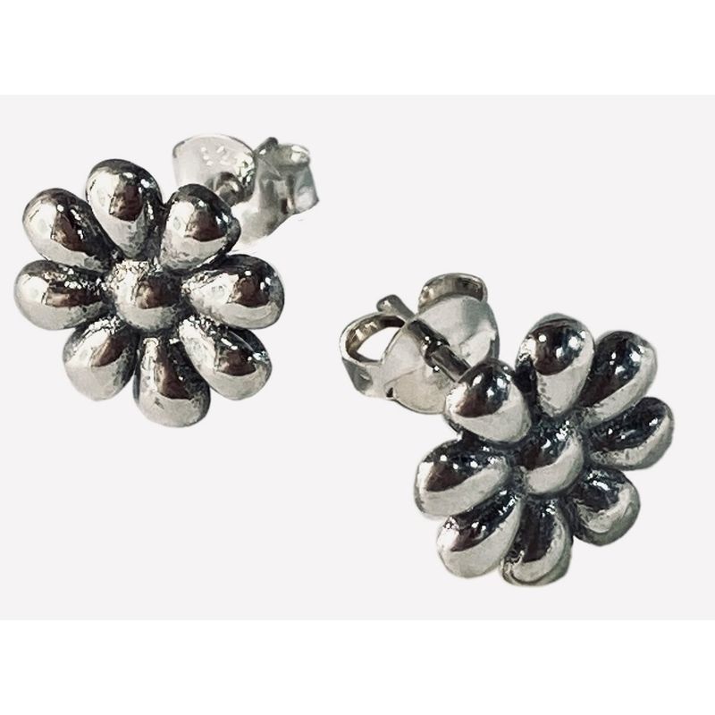 TAETHAI - Aros de plata 925 sin piedra al lóbulo