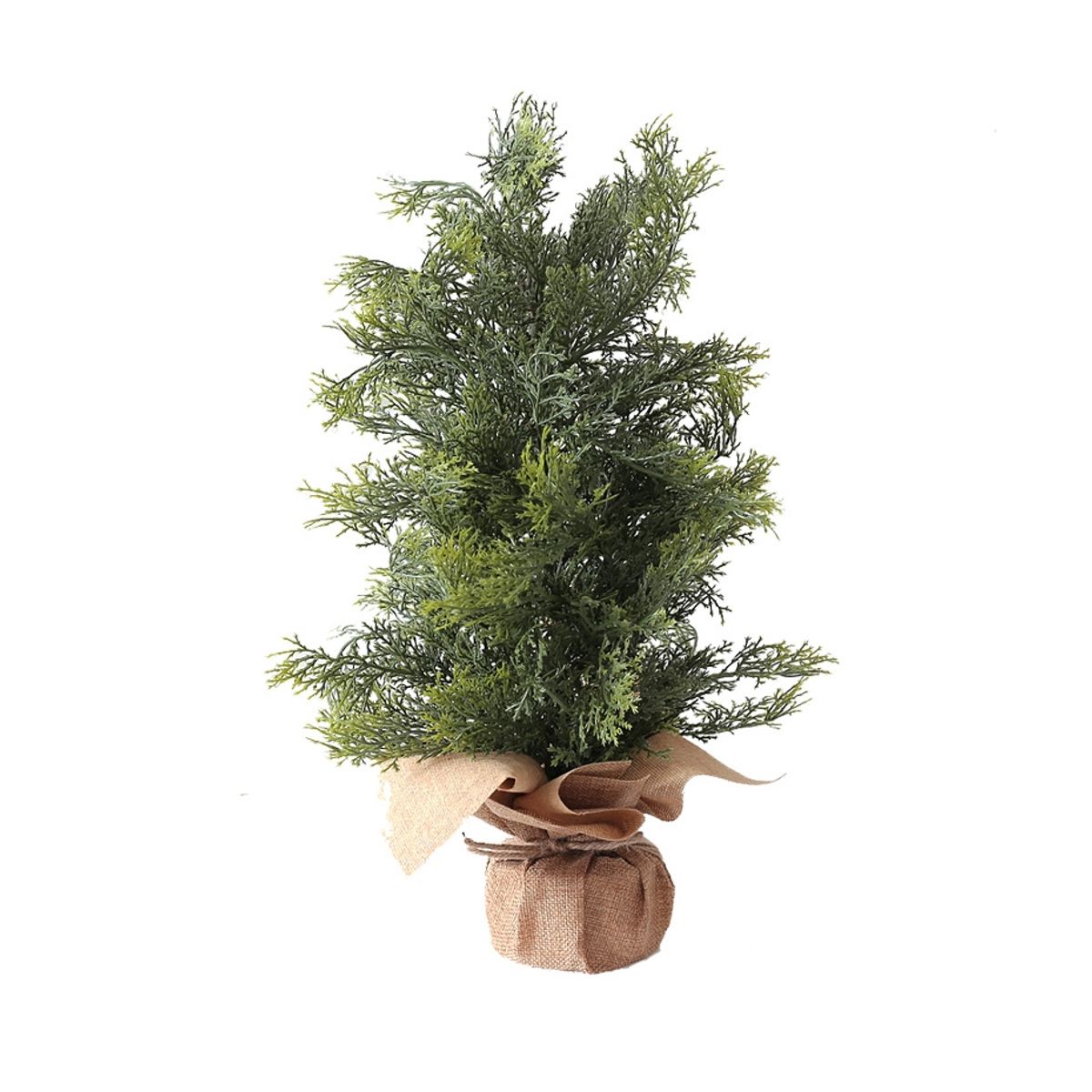 VATYERTY - Árbol de Navidad imitación pino y ciprés de 50cm