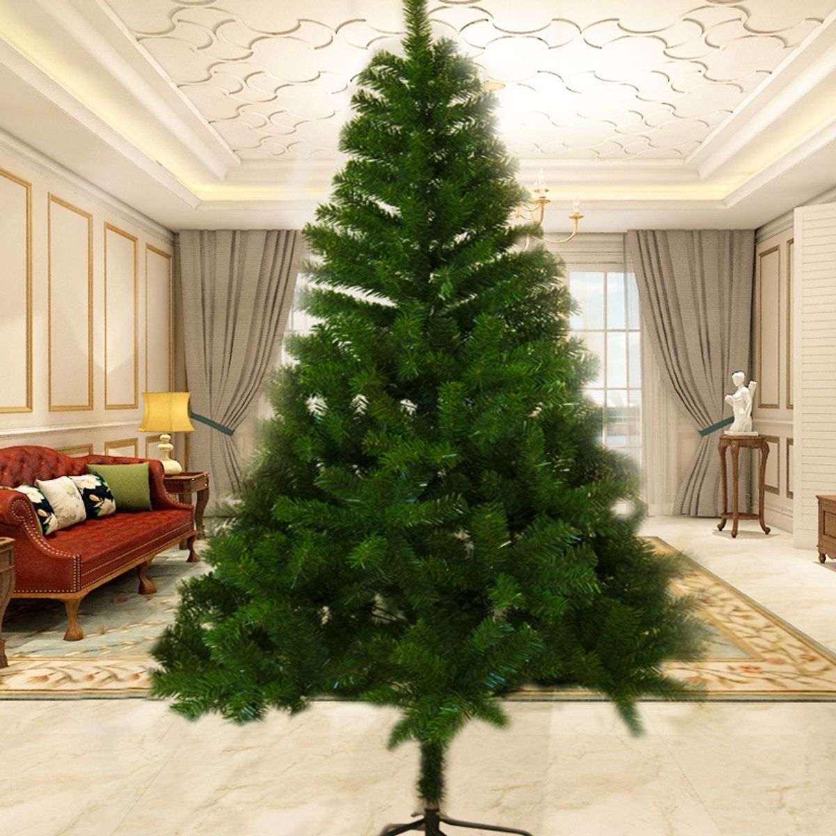 Mini árbol de Navidad de PVC 30cm, marca VATYERTY - Foto 2