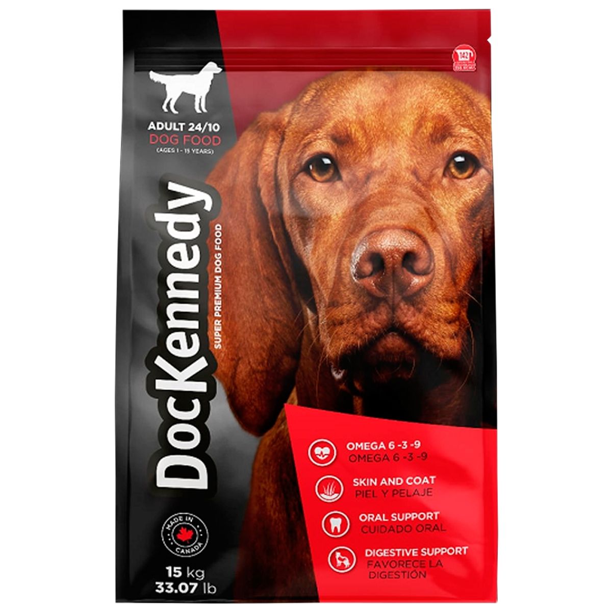 DOC KENNEDY - ALIMENTO DE PERRO DOC KENNEDY ADULTO 15 KG