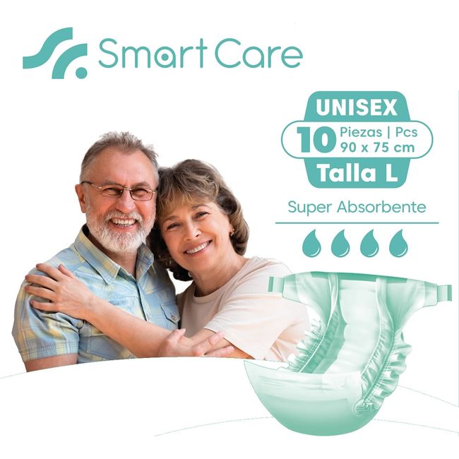 GENERICO - Pañal Adulto L Incontinencia Fuerte La Mejor Calidad