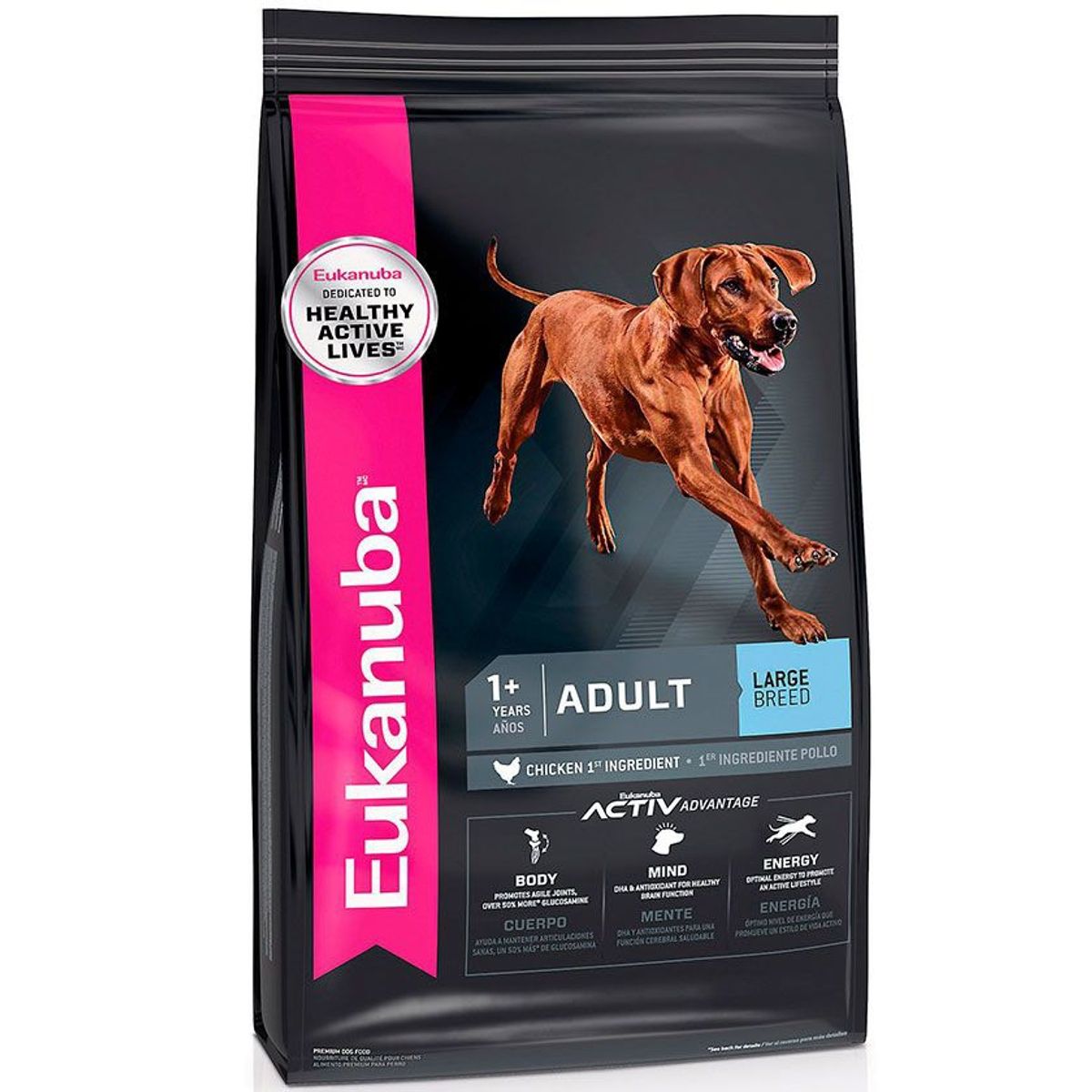 EUKANUBA - ALIMENTO DE PERRO EUKANUBA ADULTO RAZA GRANDE 15 KG