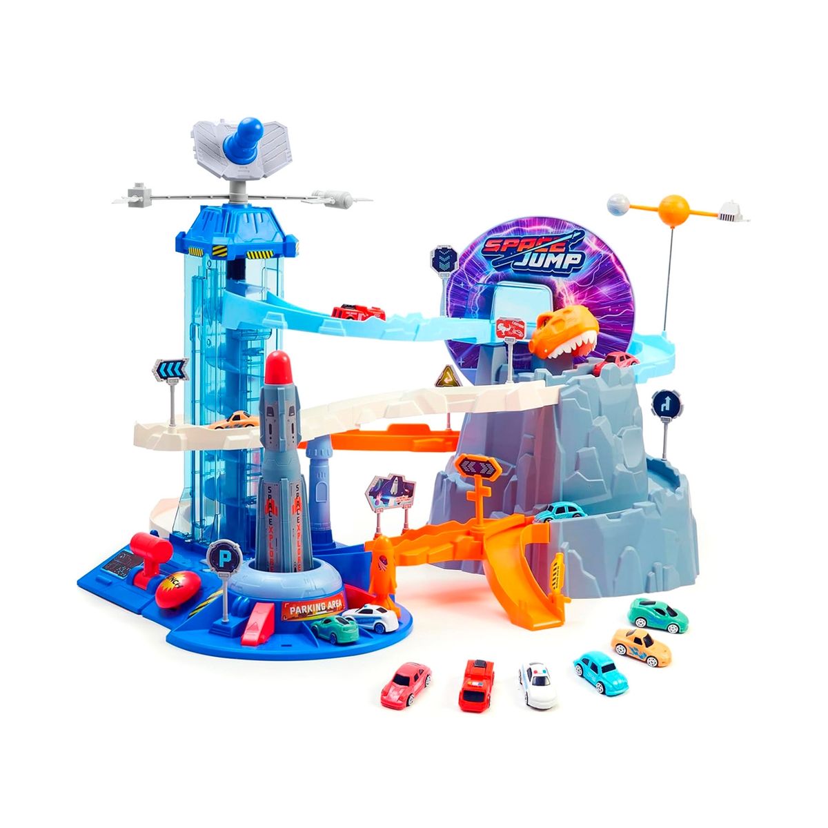 MUNDO ONLINE - Juguete Pista De Auto Espacial Cohete Space Jump