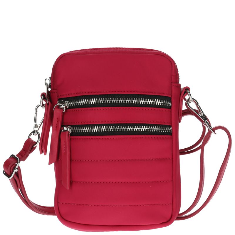 HUSH PUPPIES - Cartera Riblet Cross Rosado Mujer HUSH PUPPIES