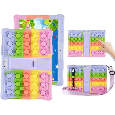 Imagen 2 del producto Funda Protectora Pop it para Tablet 10 Pulgadas Con Cordón Verde