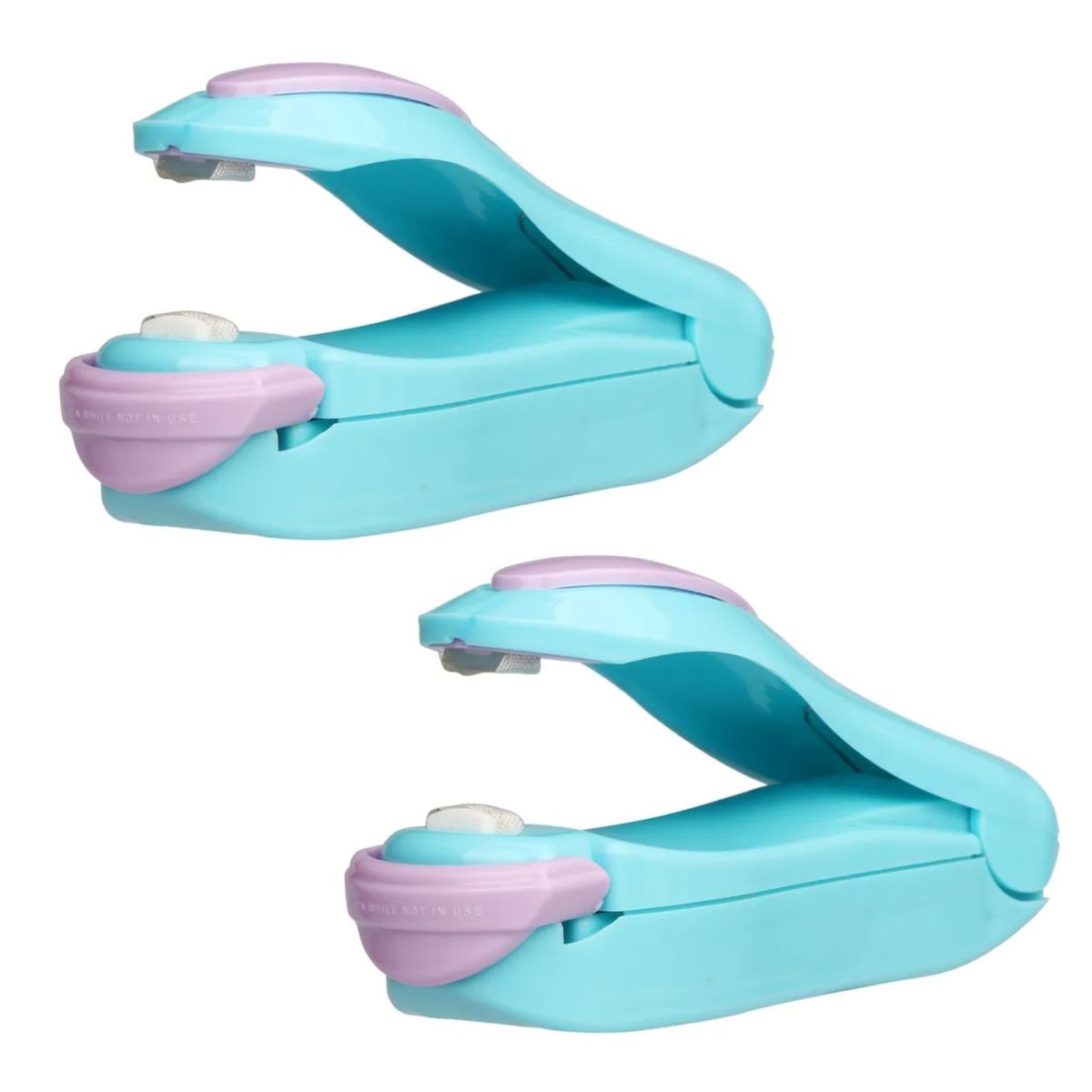 GENERICO - Pack X2 Selladora Bolsas Plásticas Manual Portátil