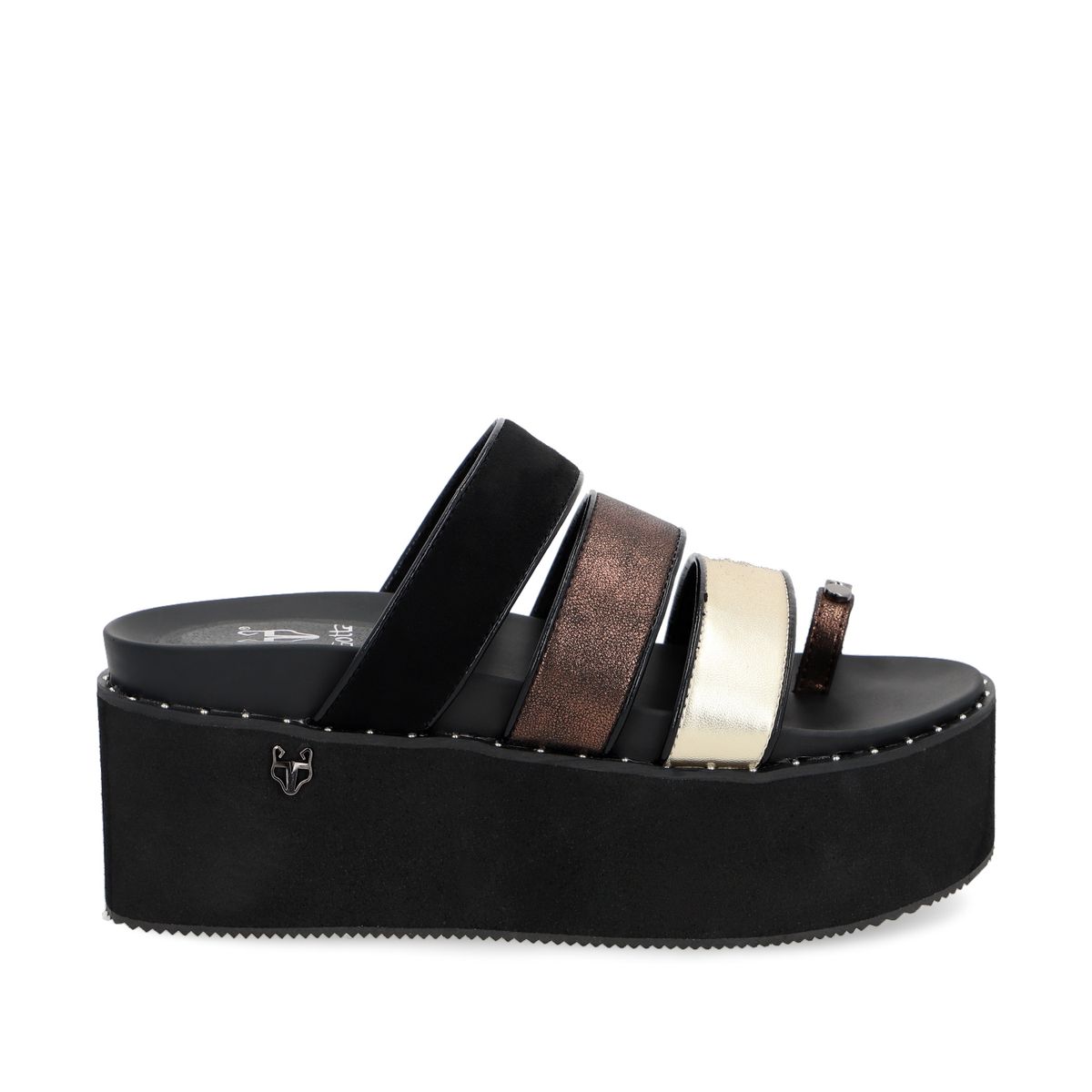 GOTTA - Sandalia Mujer Dorada  15662